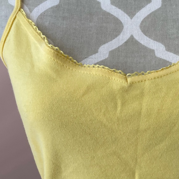 Vintage 90s brandy Melville style yellow tank - Picture 3 of 3